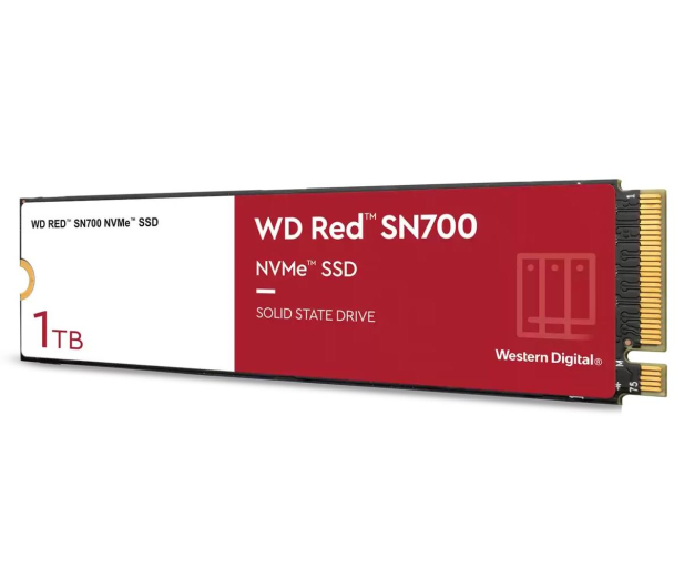 WD 1TB M.2 PCIe NVMe Red SN700 WDS100T1R0C - 691665 - zdjęcie 2